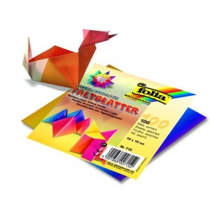 Origami papier 10x10 cm, 100 ks