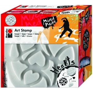 Art Stamp Srdcia