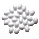 Polystyrénové vajíčka malé, 25 ks