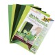 Folia Filcové zelené hárky A4 , 10 ks